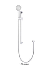 Meir ROUND Shower On Rail Column With Three Functions In Chrome Or Matte Black